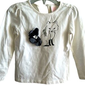 Janie and Jack fox tee size 3t